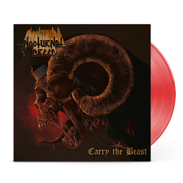Nocturnal Breed LP - Carry The Beast (Transparent Red Vinyl) | Buy Now For 59.99