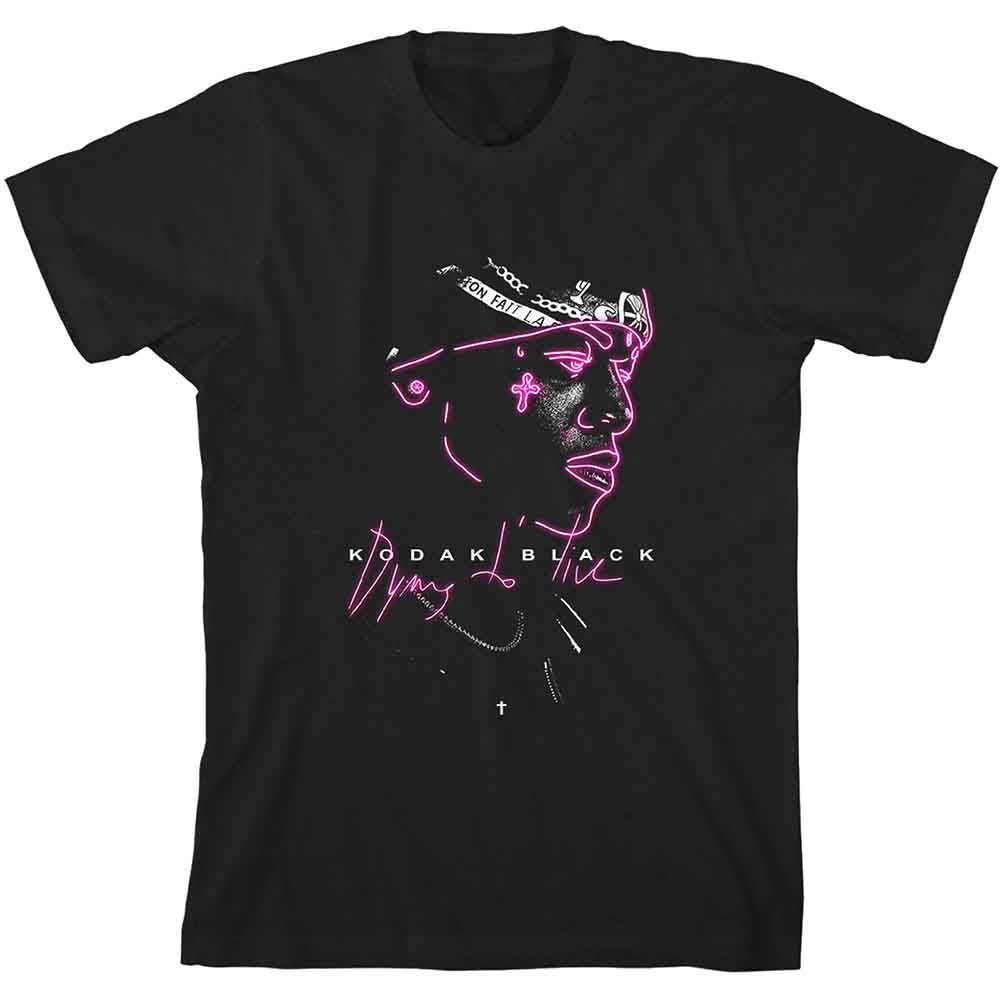 Kodak Black T Shirt - Neon Outline