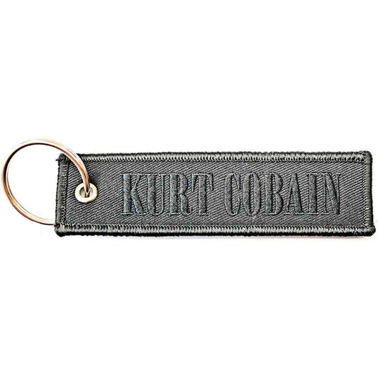Kurt Cobain Patch Keychains - Logo