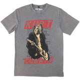 Kurt Cobain T Shirt - Collage Stone Wash