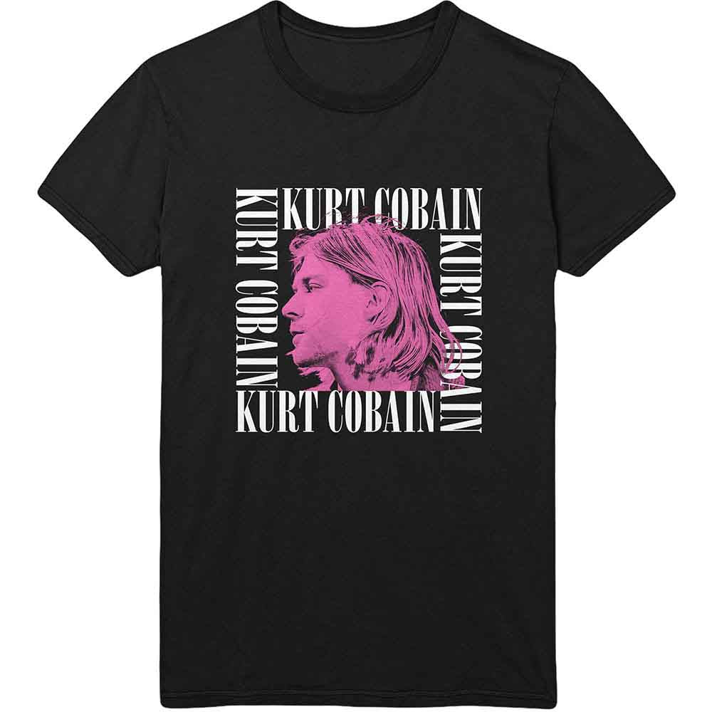 Kurt Cobain T Shirt - Head Shot Frame