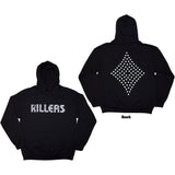 The Killers Pullover Hoodie - Tour '24 Dots Logo Diamond Back | Buy Now For 39.99