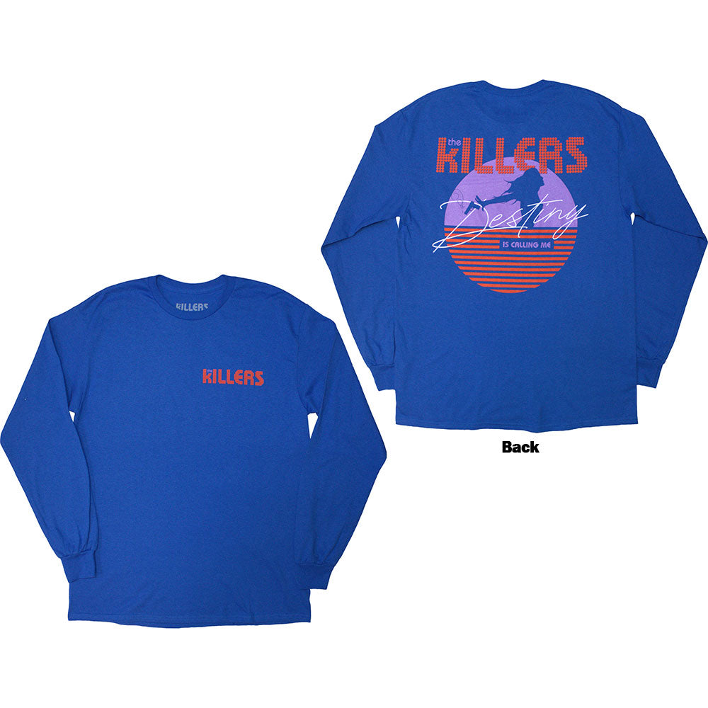 The Killers Long Sleeve T Shirt - Tour '24 Destiny Is Calling Me | Buy Now For 34.99