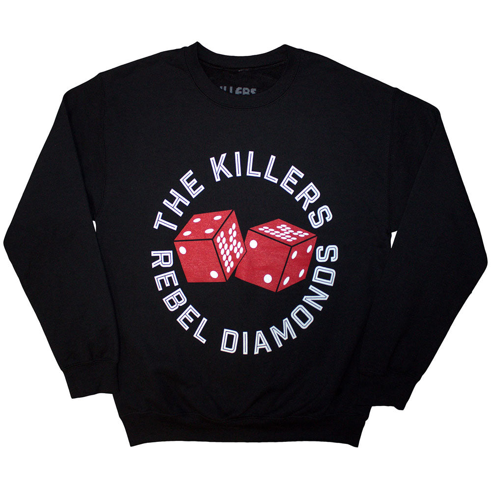 The Killers Sweatshirt - Tour '24 Rebel Diamonds Dice