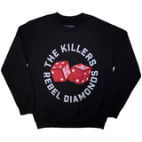 The Killers Sweatshirt - Tour '24 Rebel Diamonds Dice