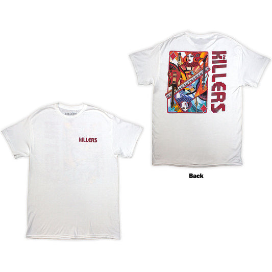 The Killers T Shirt - Tour '24 Diamond Playing Card | Buy Now For 24.99
