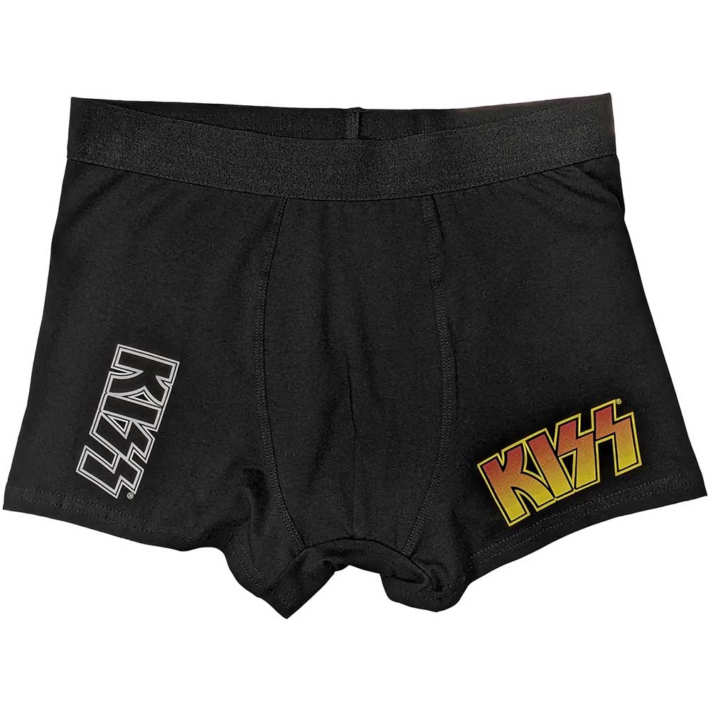 KISS Boxer Shorts - Classic Logo | Buy Now For 14.99
