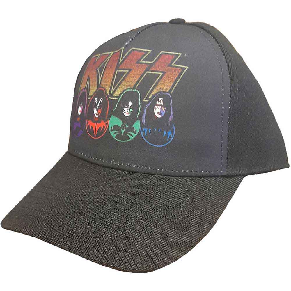 Kiss Baseball Caps - Logo, Faces & Icons