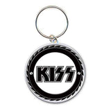 Kiss Standard Keychains - Buzz Saw Logo