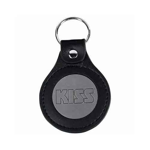 Kiss Leather Keychains - Logo Leather