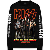 Kiss Long Sleeve T Shirt - End Of The Road Tour