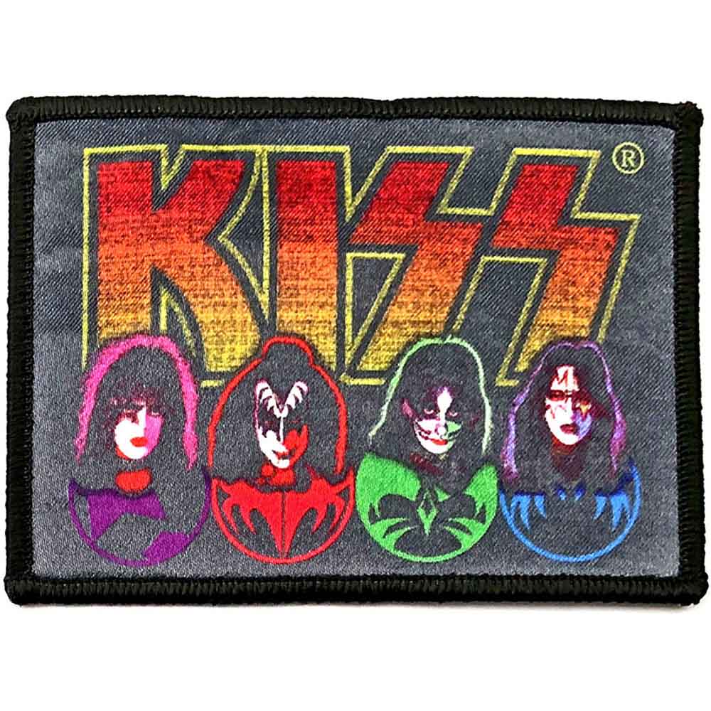 Kiss Patches Iron On - Faces & Icons