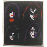 Kiss Patches Iron On - 4 Heads