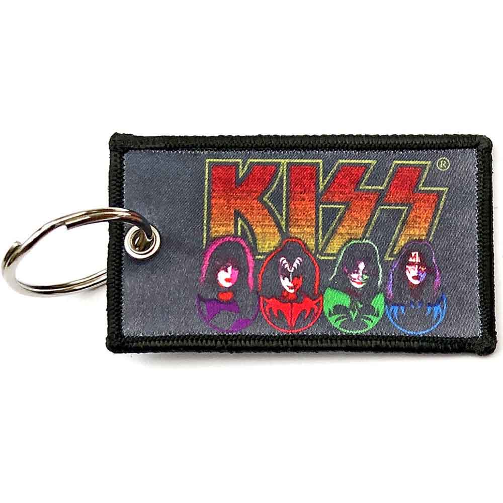 Kiss Patch Keychains - Faces & Icons