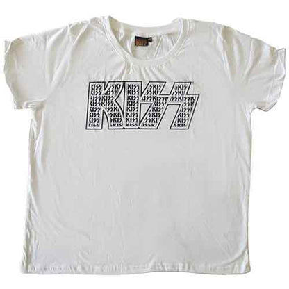 Kiss Women's Pyjamas - Logo Infill