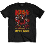 Kiss T Shirt - Love Gun Glow