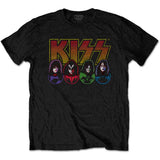 Kiss T Shirt - Logo, Faces & Icons