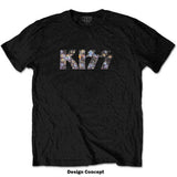 Kiss T Shirt - Logo Diamante