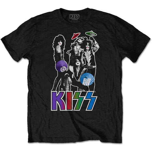 Kiss T Shirt - Umbrellas