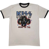 Kiss T Shirt - Alive In '77 Ringer