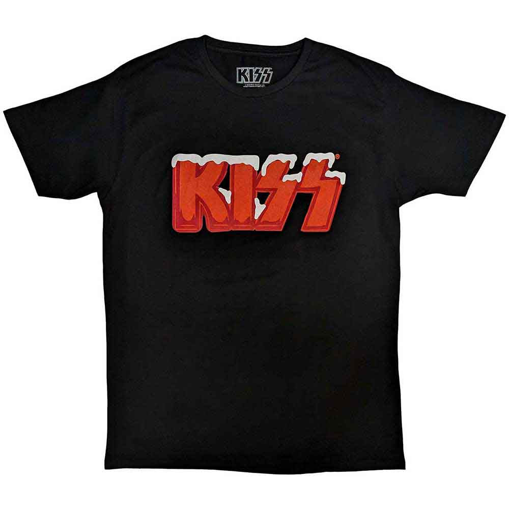 Kiss T Shirt - Holiday Logo