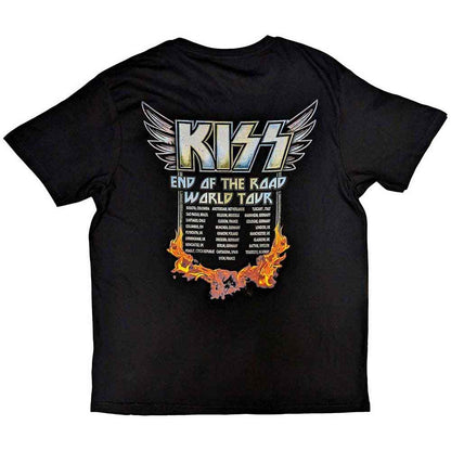 Kiss T Shirt - End Of The Road Wings