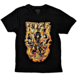 Kiss T Shirt - End Of The Road Tour Orange