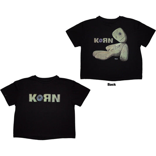 Korn Women's Crop Top - Doll Issues | Buy Now For 24.99