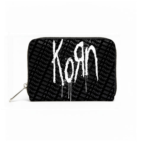 Rocksax Korn Purse (Women's Bi-Fold Zipped Wallet) - Freak