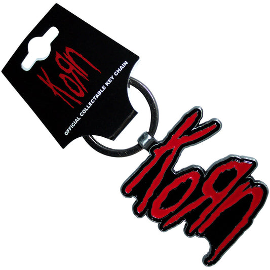 Korn Standard Keychains - Red Logo