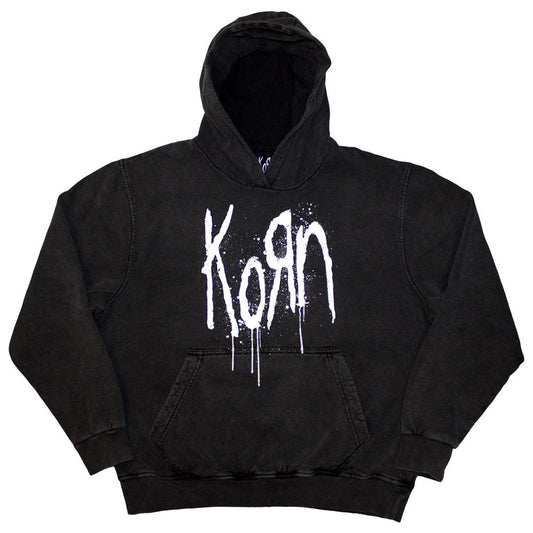 Korn Stone Wash Pullover Hoodie - Still A Freak Stone Wash