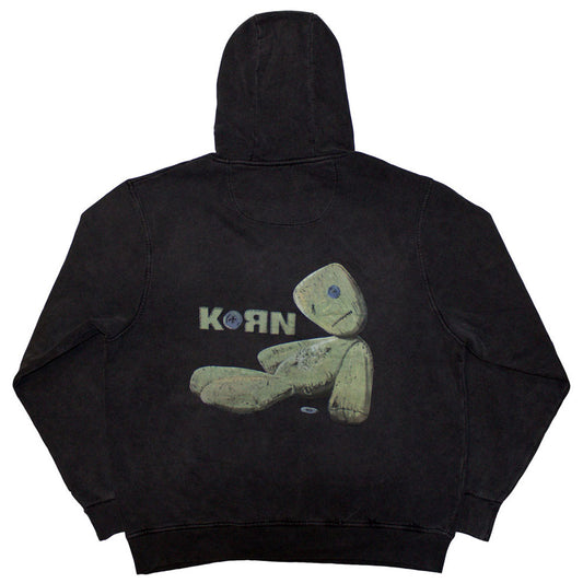 Korn Stone Wash Pullover Hoodie - Doll Issues Stone Wash