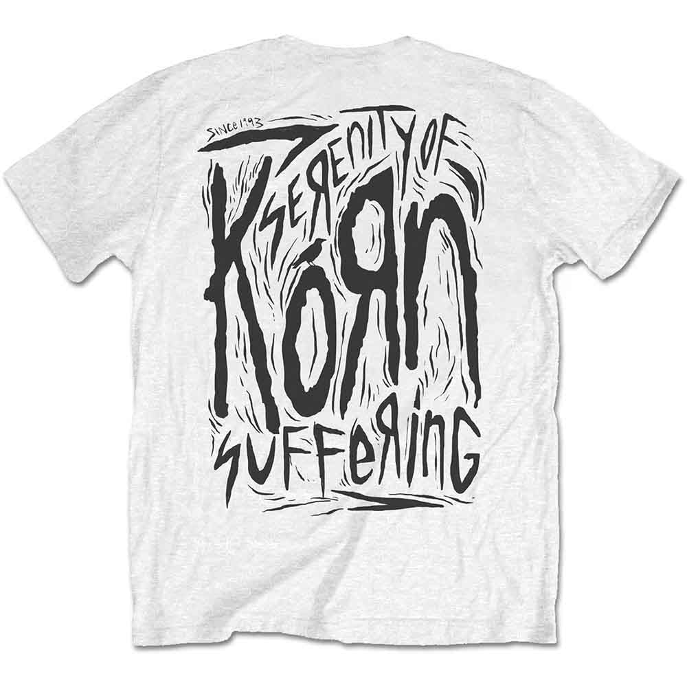 Korn T Shirt - Scratched Type