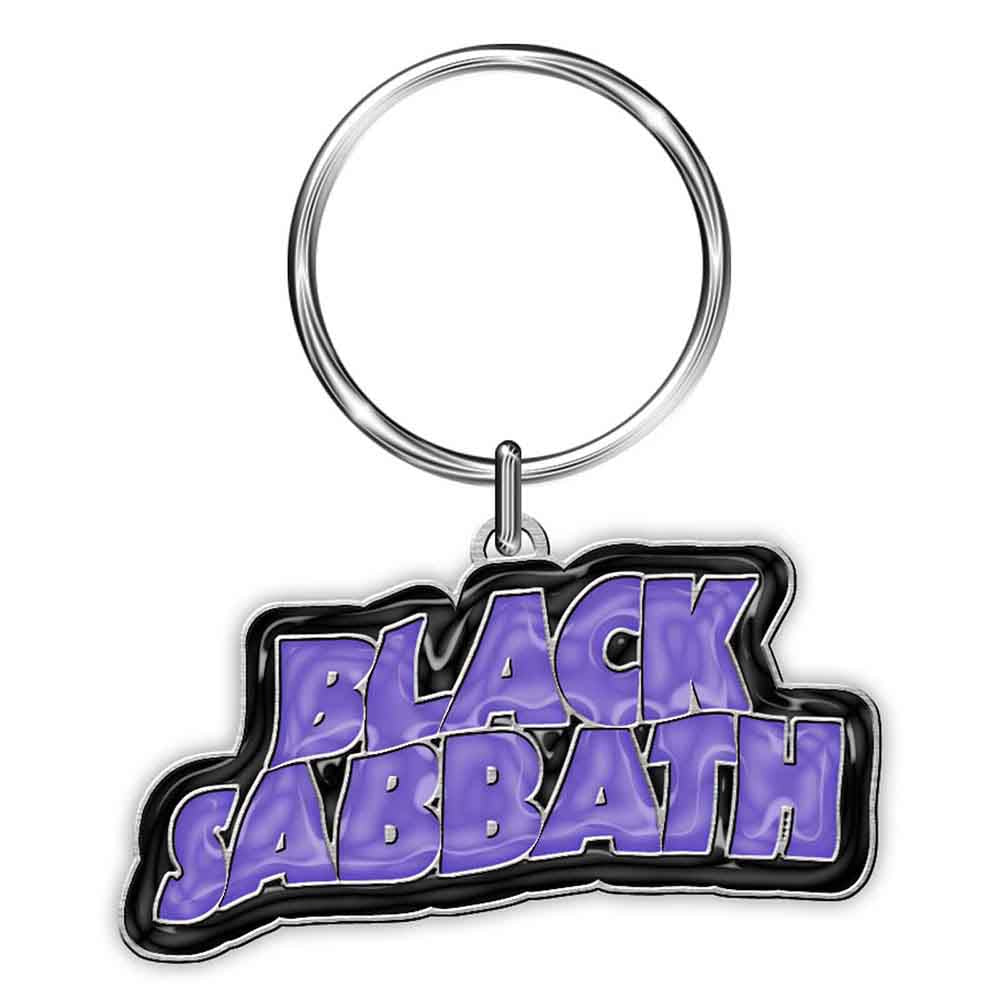 Black Sabbath Metal Items Standard Keychains - Logo