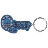 Queen Standard Keychains - Logo Cast Metal
