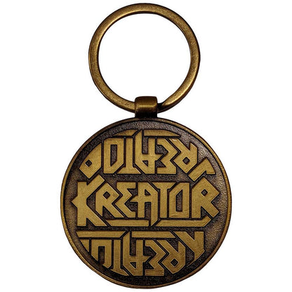 Kreator Standard Keychains - Satan Is Real Emblem