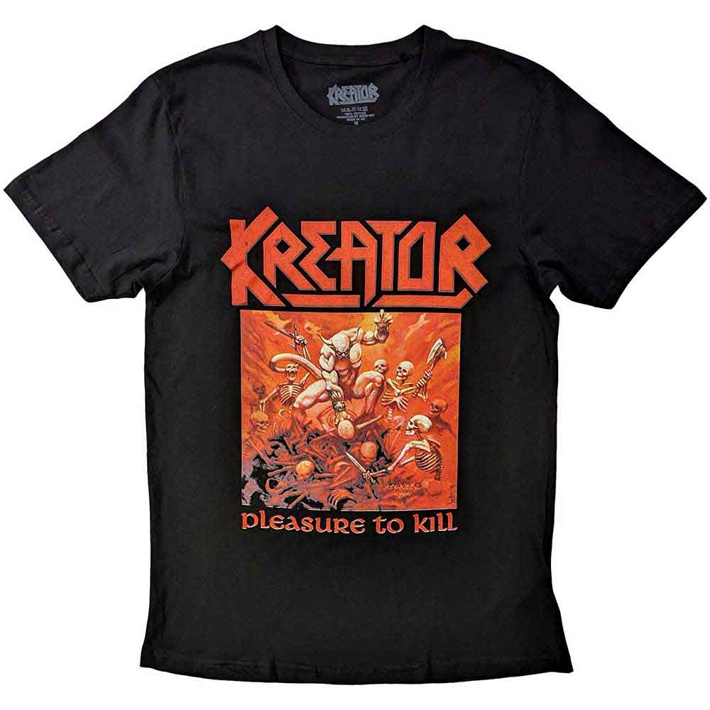 Kreator T Shirt - Pleasure To Kill