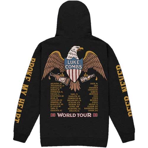 Luke Combs Pullover Hoodie - Tour '23 Eagle