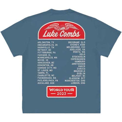 Luke Combs T Shirt - Tour '23 Wings