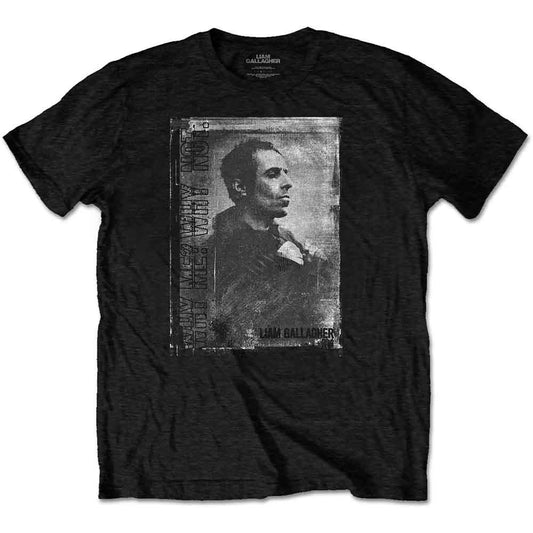 Liam Gallagher T Shirt - Monochrome | Buy Now For 24.99