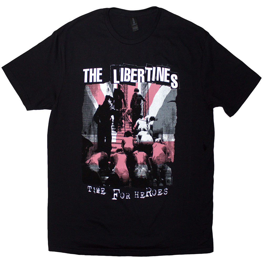 The Libertines T Shirt - Time For Heroes Flag | Buy Now For 24.99