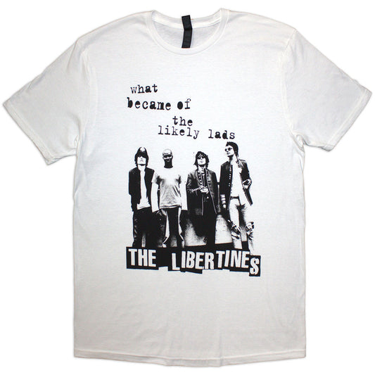 The Libertines T Shirt - What Became Of The Likely Lads | Buy Now For 24.99