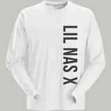 Lil Nas X Long Sleeve T Shirt - Vertical Text
