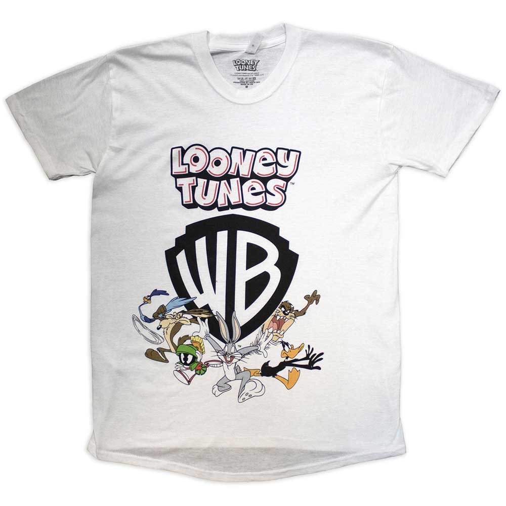 Warner Bros T Shirt - Warner Bros Shield | Buy Now For 19.99