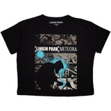 Linkin Park Women's Crop Top - Meteora Drip Collage | Buy Now For 24.99
