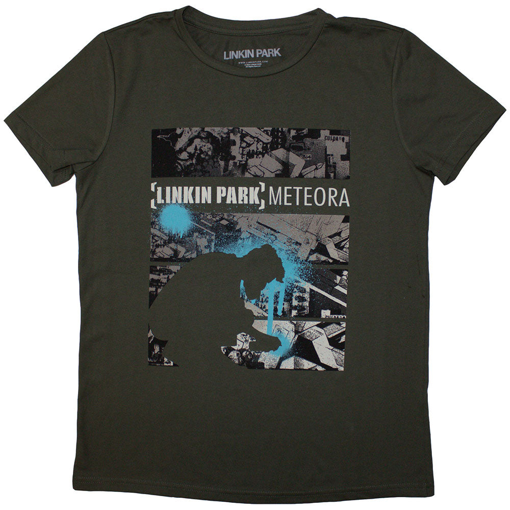 Linkin Park Woman's T Shirt - Meteora Drip Collage