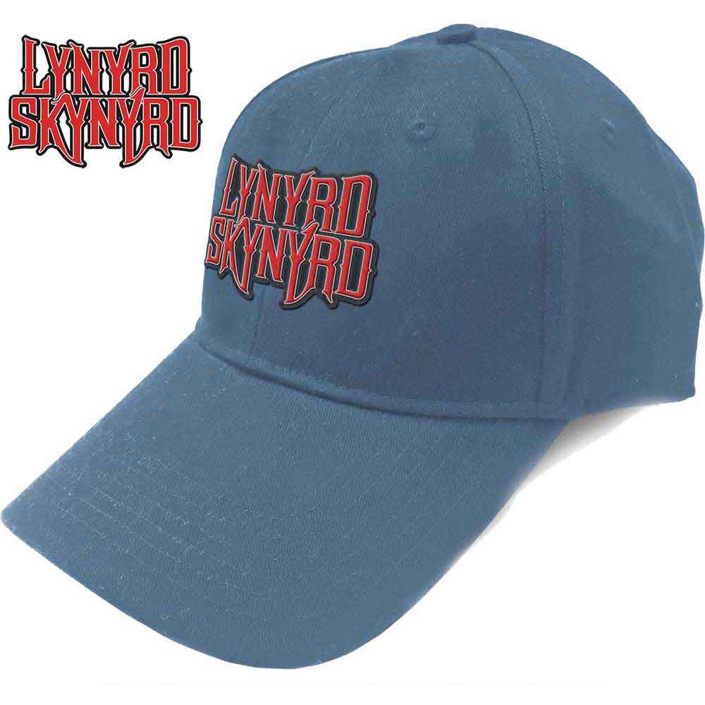 Lynyrd Skynyrd Baseball Caps - Chrome Logo Metal | Buy Now For 19.99