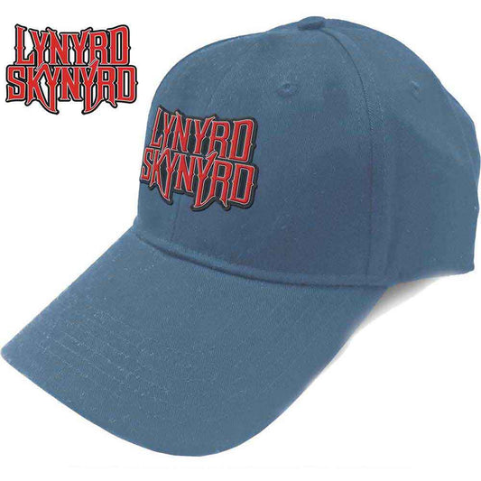 Lynyrd Skynyrd Baseball Caps - Chrome Logo Metal | Buy Now For 19.99