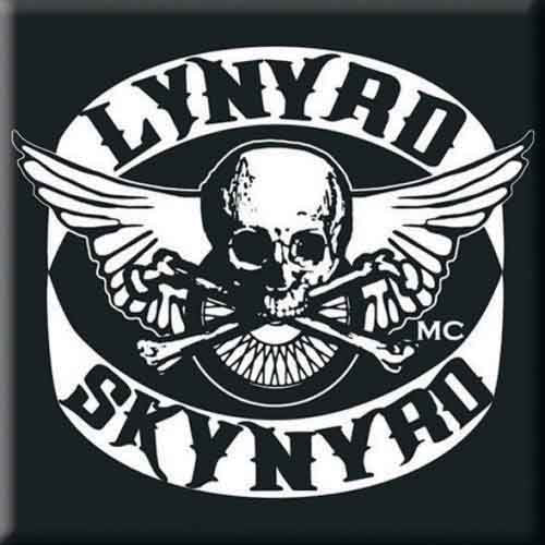 Lynyrd Skynyrd Fridge Magnets - Biker Patch Logo