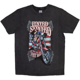 Lynyrd Skynyrd T Shirt - Ride Free Stone Wash